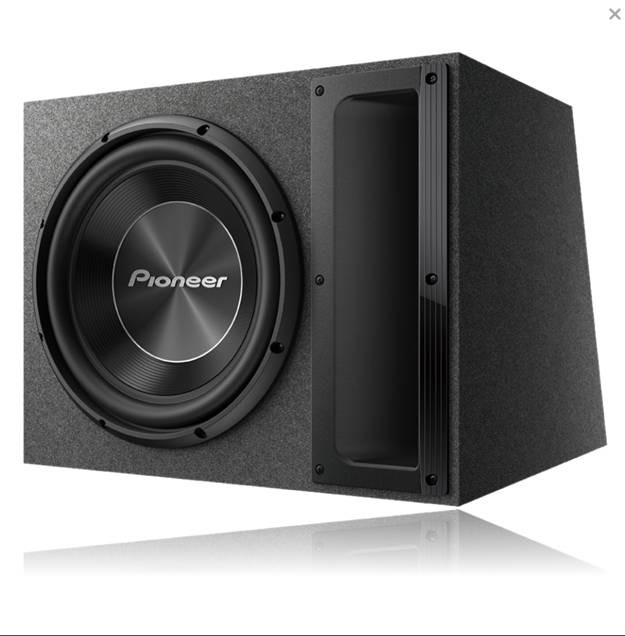 Pioneer TS-A300B Bassreflex-Gehäusesubwoofer 1025915Subwoofer