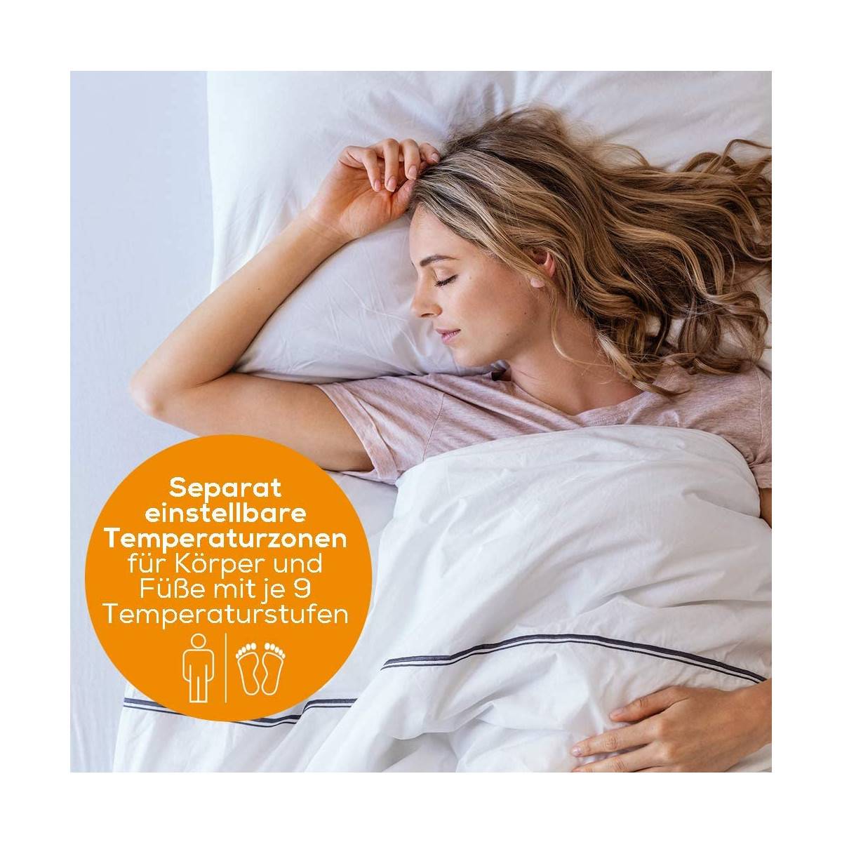 Beurer UB 90 Cosy Wärmeunterbett 60W Weiß