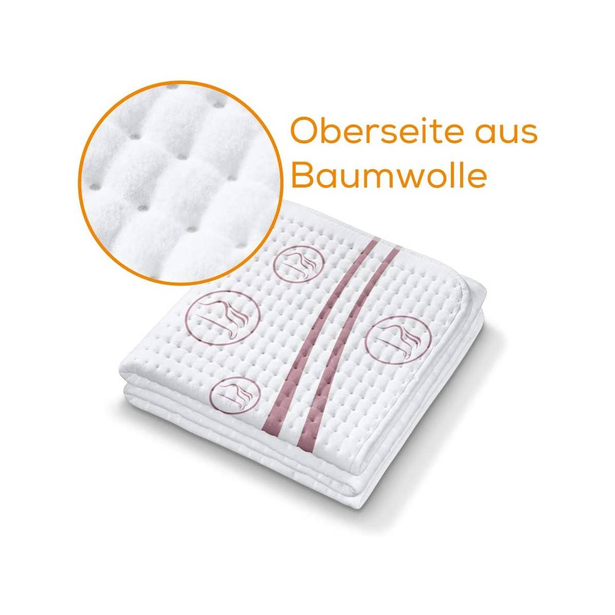 Beurer UB 90 Cosy Wärmeunterbett 60W Weiß