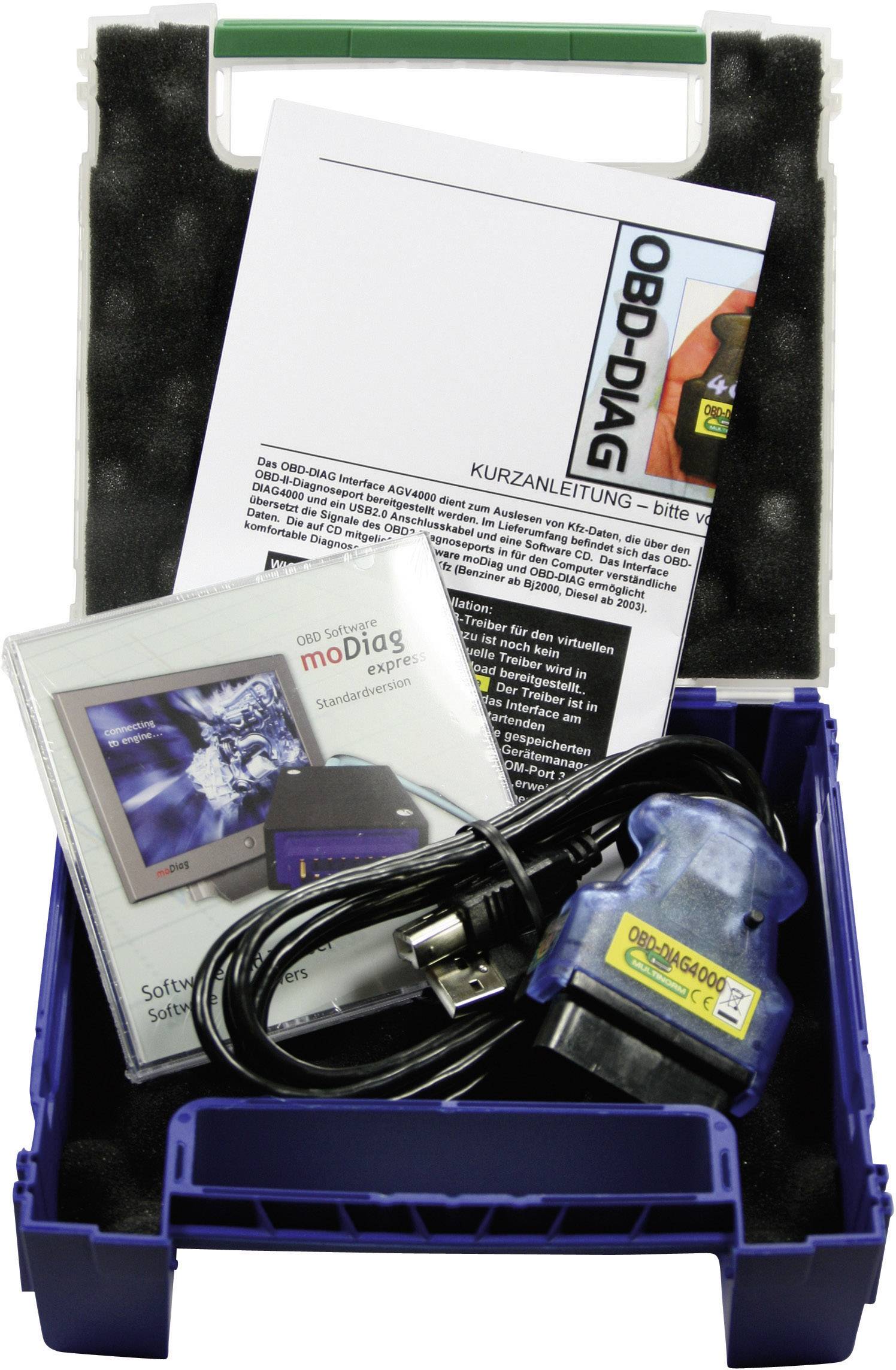 Diamex OBD II Interface PC-interface PC Diag4000