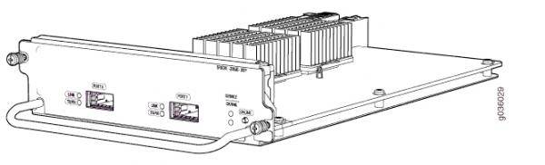 Juniper Networks SRX3K-2XGE-XFP Erweiterungsmodul Netzwerkgerät Computertechnik/Komponenten/Festplattencontroller-Karten