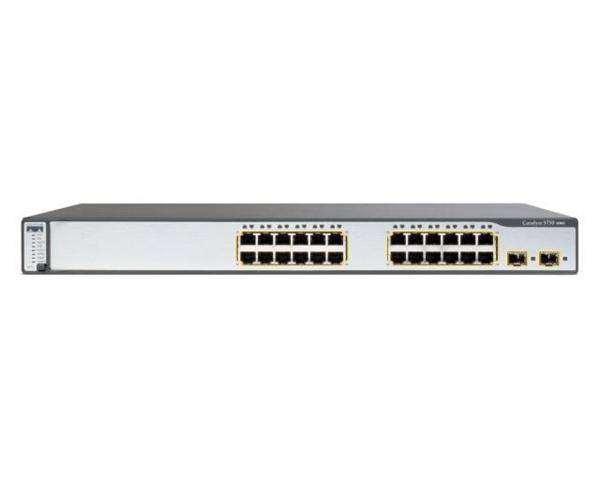 Cisco Catalyst 3750G-24TS-1U - Switch - L3 - verwaltet - Q3