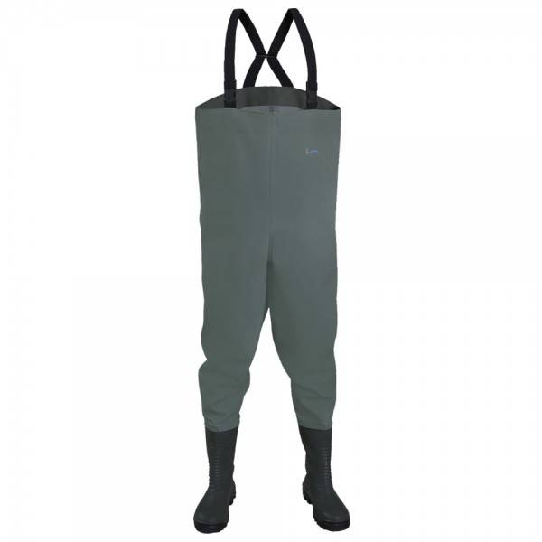 Dönges Wathose mit S5 Sicherheitsstiefel, Größe 45