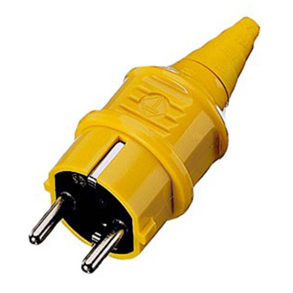 MENNEKES 10840 Schutzkontaktstecker Kunststoff 230 V Gelb IP44