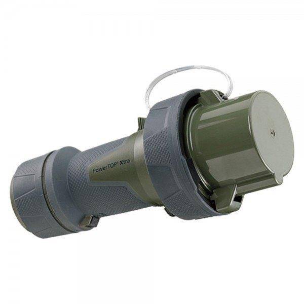 Mennekes CEE-Stecker PowerTOP Xtra TM, 63 A, bronzegrün, IP67
