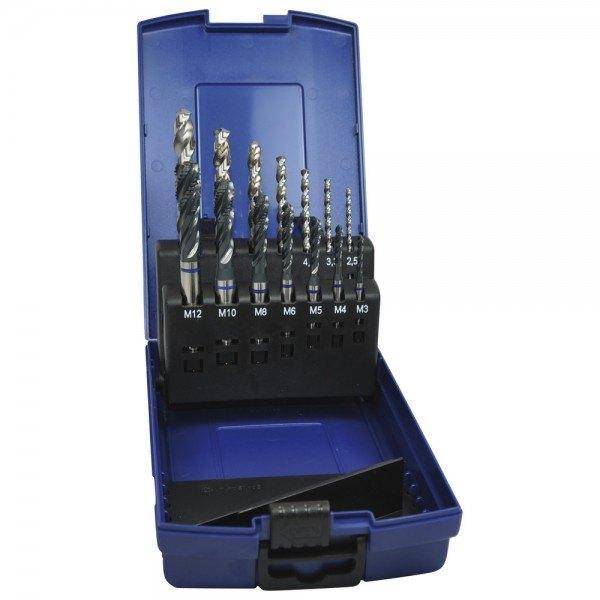 Forum Maschinengewindebohrer D371C HSSE Set+KLM3-M12 vap VA 6H GL