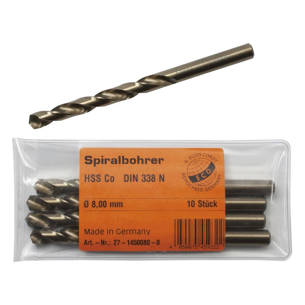 Dönges HSS-Spiralbohrer Co 5%, Ø 4,5 mm