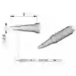 JBC Lötspitze Serie C115, Rundform, C115109/Ø 0,6 mm, 45° abgeschrägt JBC Lötspitze Serie C115, Rundform, C115109/Ø 0,6 mm, 45° abgeschrägt
