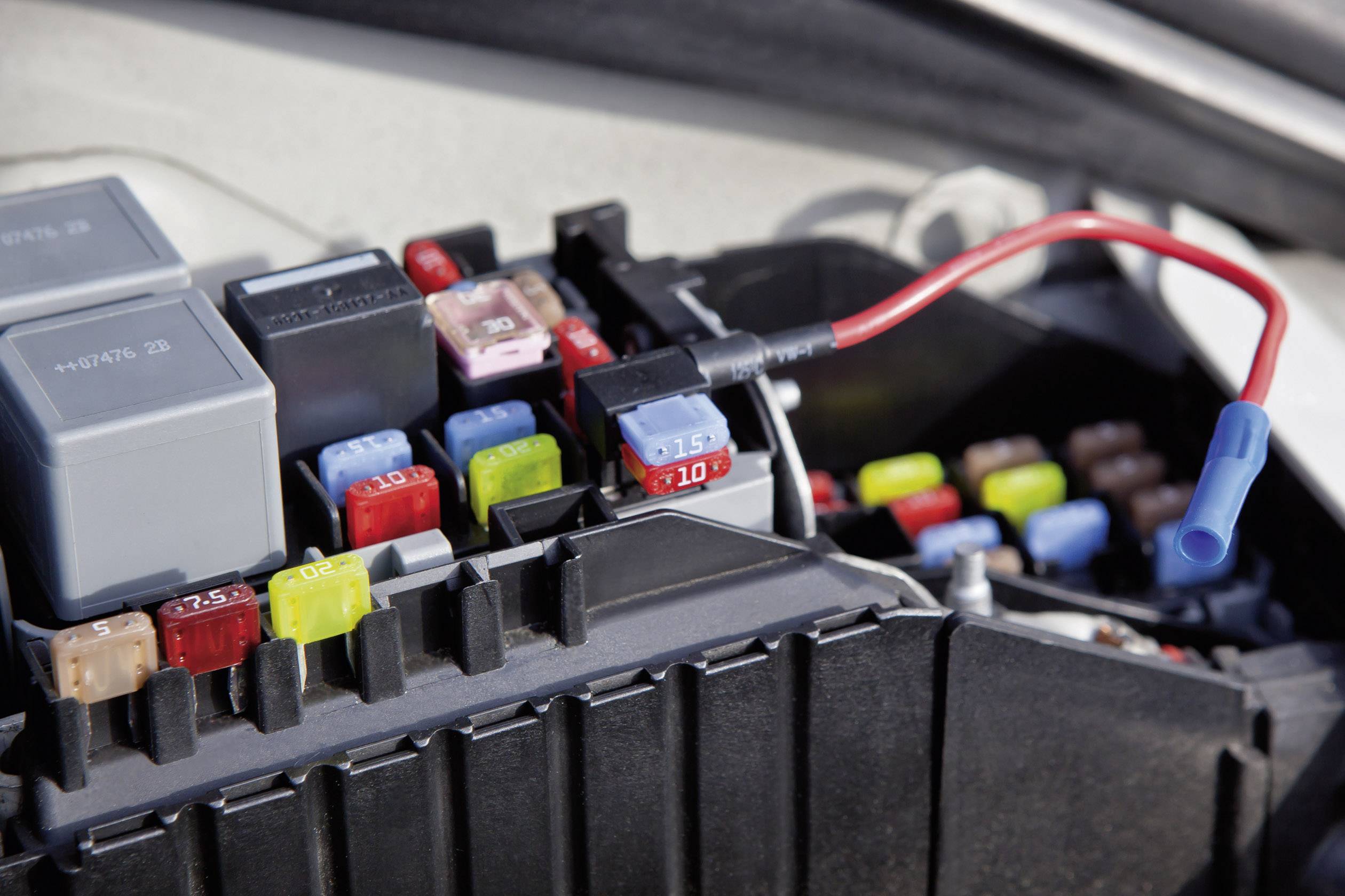 TRU COMPONENTS Flachsicherungsadapter Flachsicherung Mini 15 A 1.5 mm² 1 St.