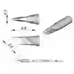 Lötspitze klingenförmig, 2,5 x 0,3 mm, C115212 Lötspitze klingenförmig, 2,5 x 0,3 mm, C115212