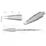 Lötspitze meißelförmig, 4 x 1,3 mm, C470040 Lötspitze meißelförmig, 4 x 1,3 mm, C470040