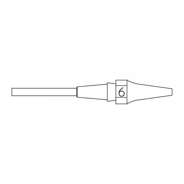 Weller Saugdüse Serie XDS, XDS 6/0,7 mm, 1,9 mm
