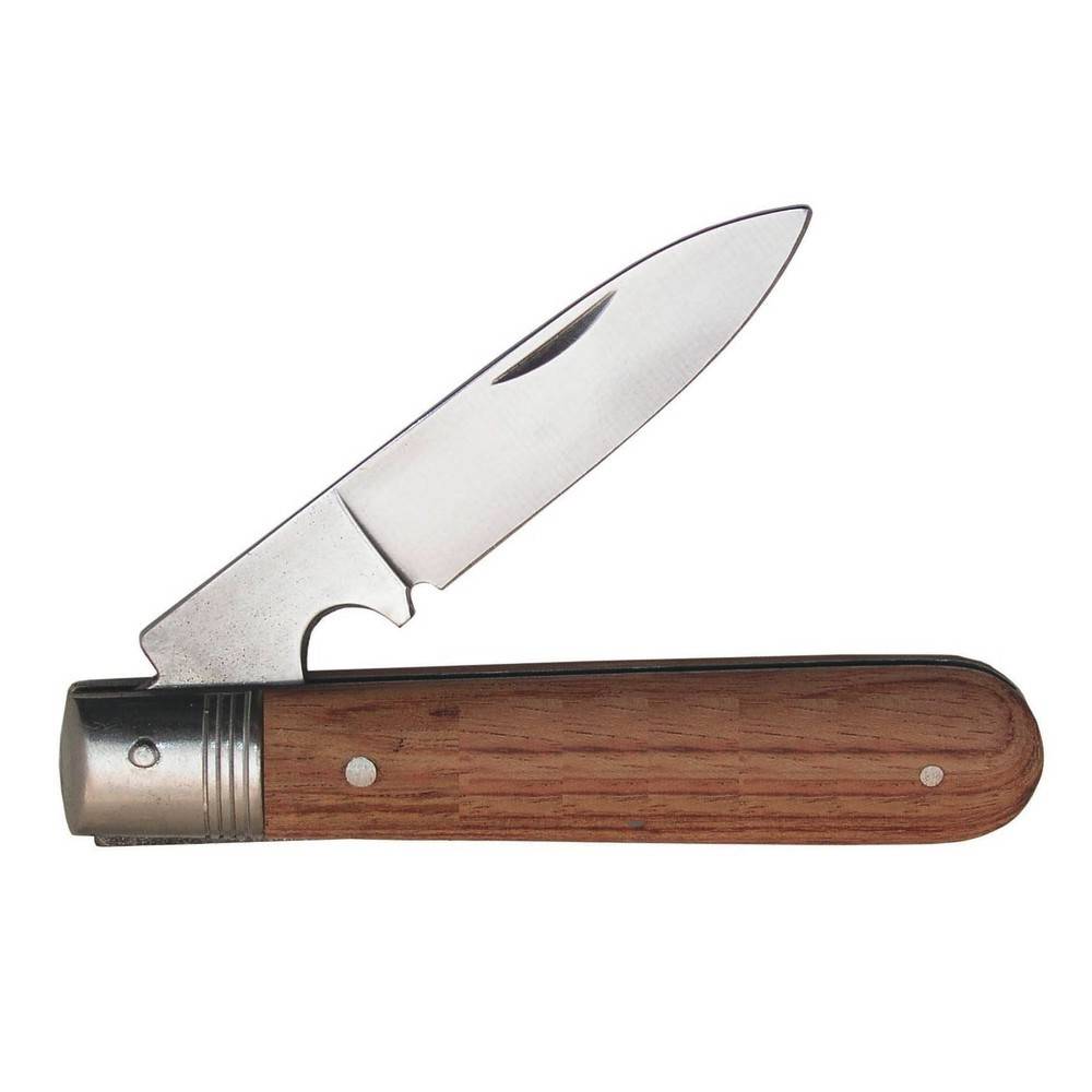 Dönges Kabelmesser 1- teilig mit Holzgriff