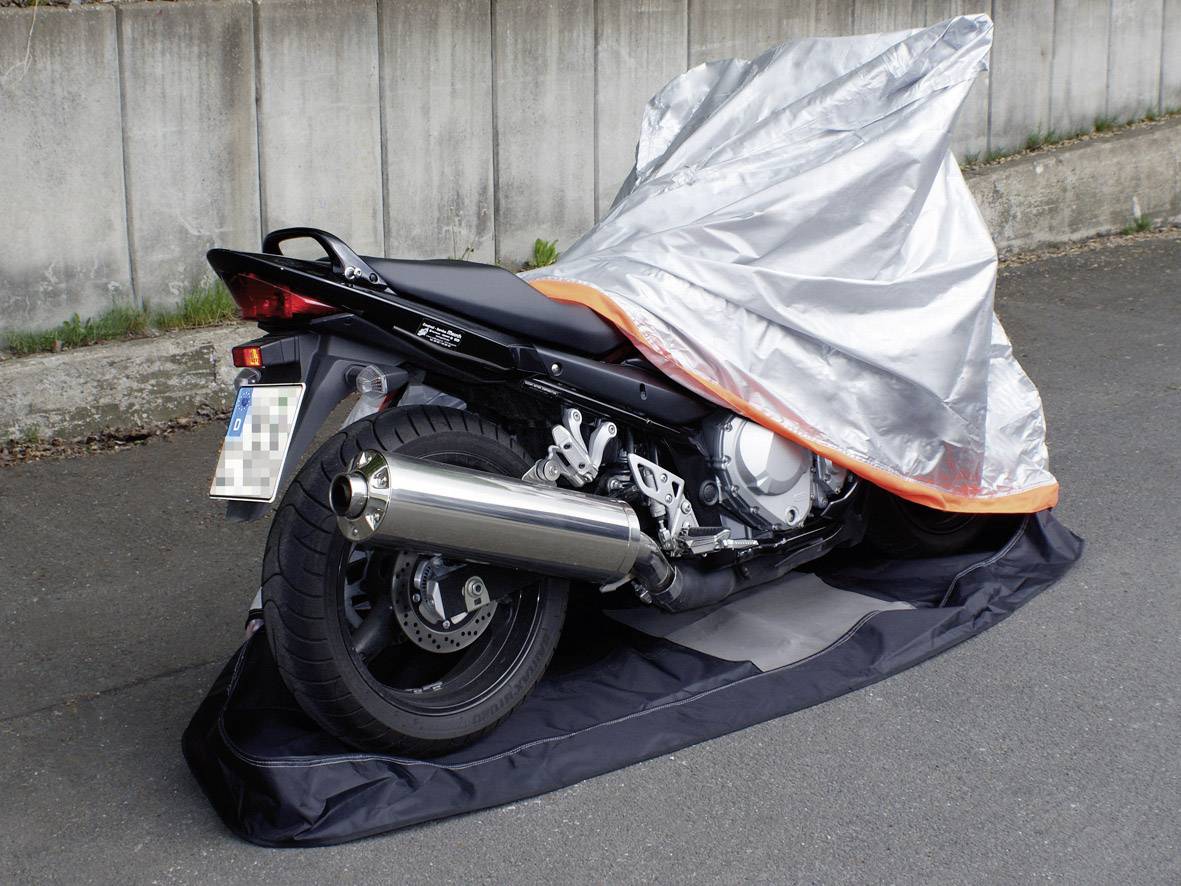 APA Motorrad Rundum-Garage (B x H x T) 246 x 127 x 104cm Passend für (Auto-Marke): Universal