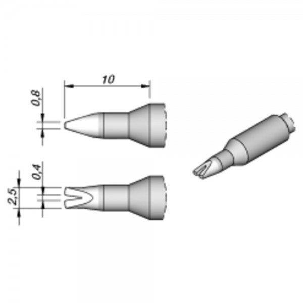 Spezial-Lötspitzen, für Lötkolben T245, C245118