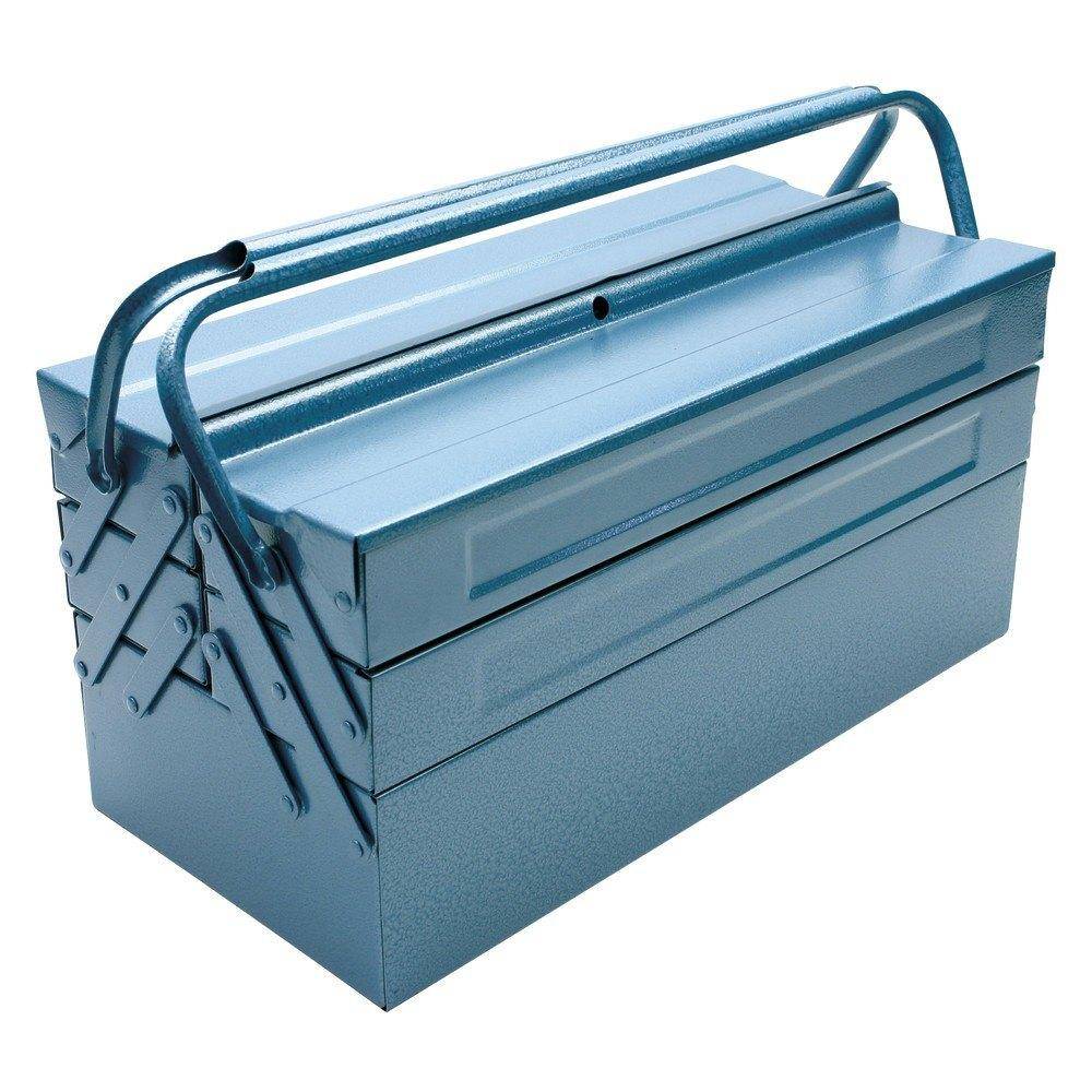 Dönges Werkzeugkasten Stahlblech, 5-teilig, 430 x 200 x 210 mm