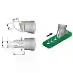 JBC Lötspitze Serie C245 Sondertypen, C245751/3,0 x 3,0 mm, Ziehlötspitze JBC Lötspitze Serie C245 Sondertypen, C245751/3,0 x 3,0 mm, Ziehlötspitze