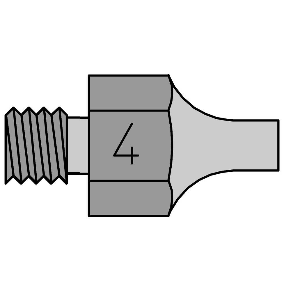 Weller Saugdüse Serie DS, Außen-Ø 3,3 mm, Innen-Ø 1,8 mm, DS 114