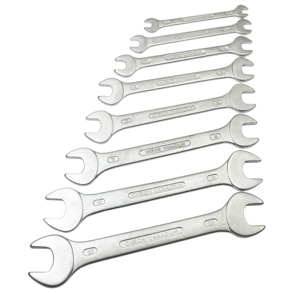 Dönges Doppelmaulschlüsselsatz DIN 3110, 8-teilig 6-22 mm