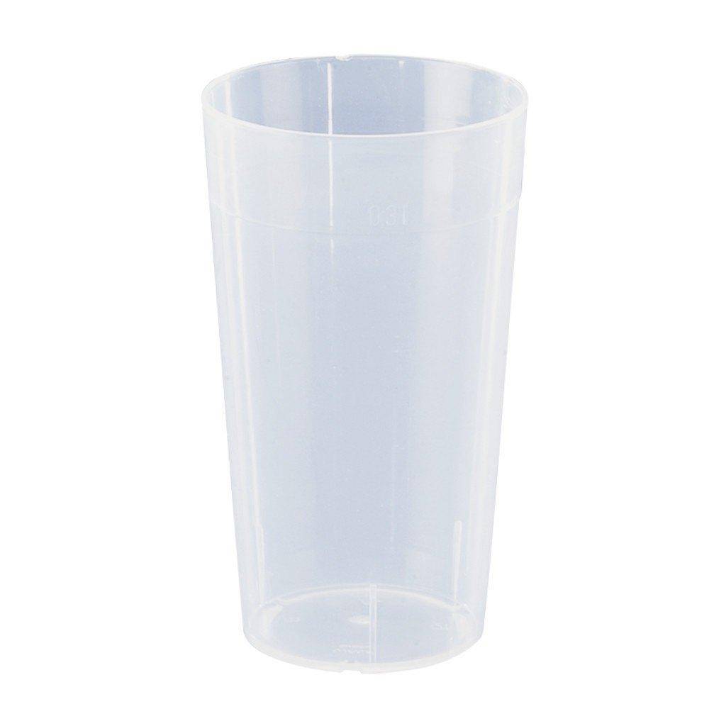 Dönges Becher, Trinkbecher, 300 ml, PP/transparent