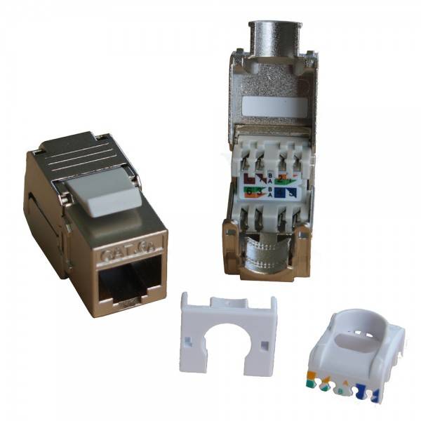 Dönges Keystone Jack, Cat. 6A, werkzeugfreie Montage