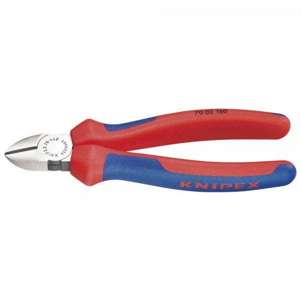 Knipex Seitenschneider poliert 125 mm mit Mehrkomponenten Griff