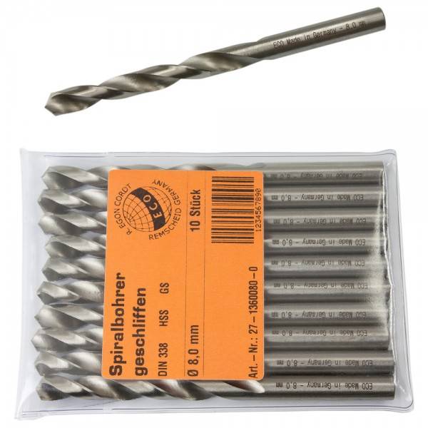 Dönges HSS-Spiralbohrer, Ø 12,5 mm