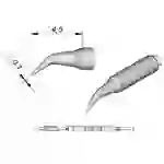 JBC Lötspitze Serie C115, Rundform, C115118/Ø 0,1 mm, gebogen JBC Lötspitze Serie C115, Rundform, C115118/Ø 0,1 mm, gebogen