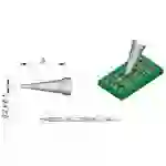 JBC Lötspitze Serie C105, Meißelform, C105116/0,2 x 0,1 mm, gerade JBC Lötspitze Serie C105, Meißelform, C105116/0,2 x 0,1 mm, gerade