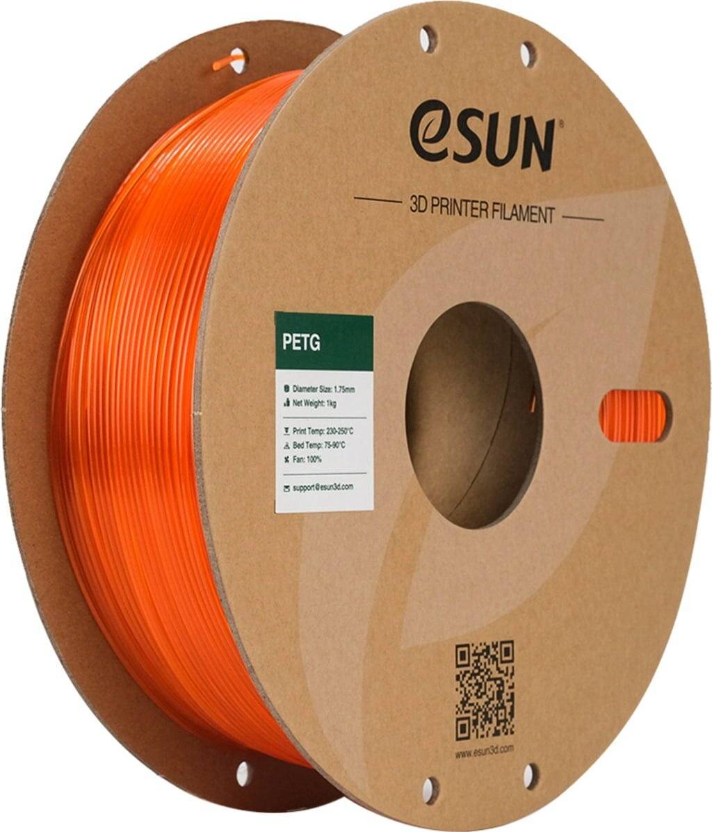 eSUN PETG Translucent Orange, 1,75 mm / 1000 g