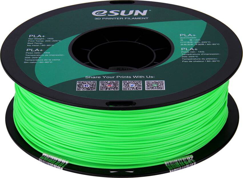 ESUN PLA+ Peak Green - 1,75mm / 1000g