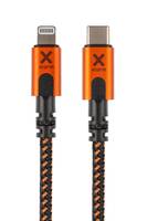 Xtorm CXX003 USB-C zu Lightning-Kabel (1,5m), black/orange
