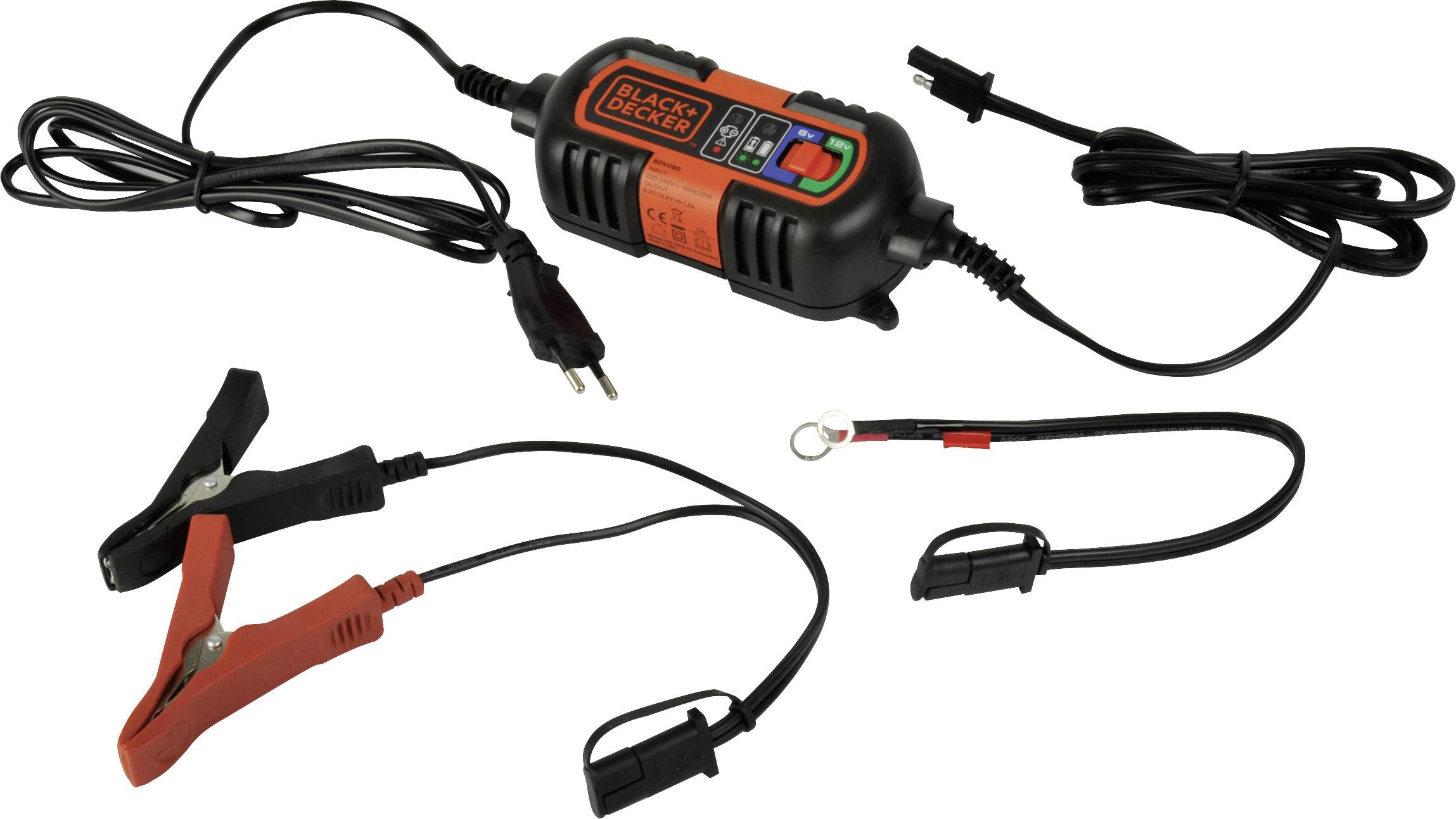 Black & Decker Erhaltungslader 6/12 70111 Automatikladegerät 6 V, 12V 1.2A
