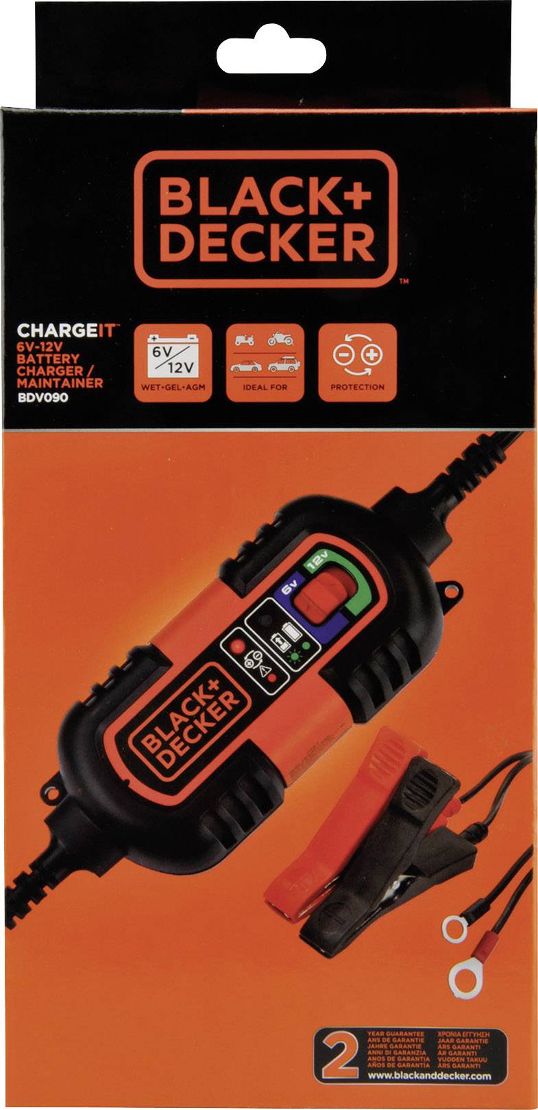 Black & Decker Erhaltungslader 6/12 70111 Automatikladegerät 6 V, 12V 1.2A