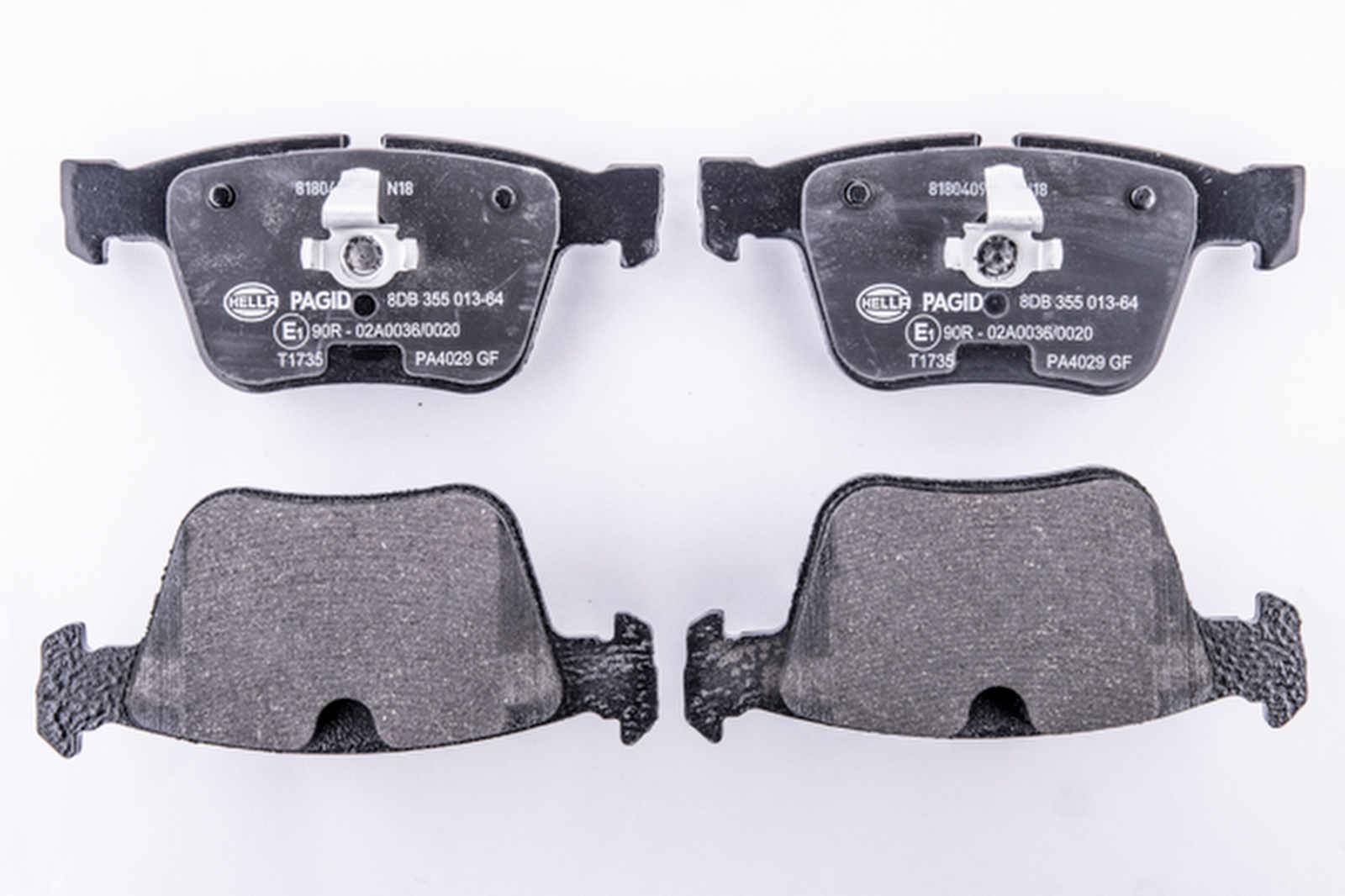 HELLA 8DB 355 013-641 Bremsbelagsatz, SBB