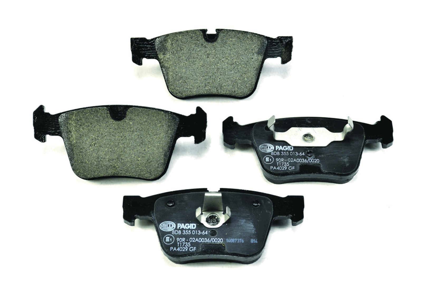 HELLA 8DB 355 013-641 Bremsbelagsatz, SBB