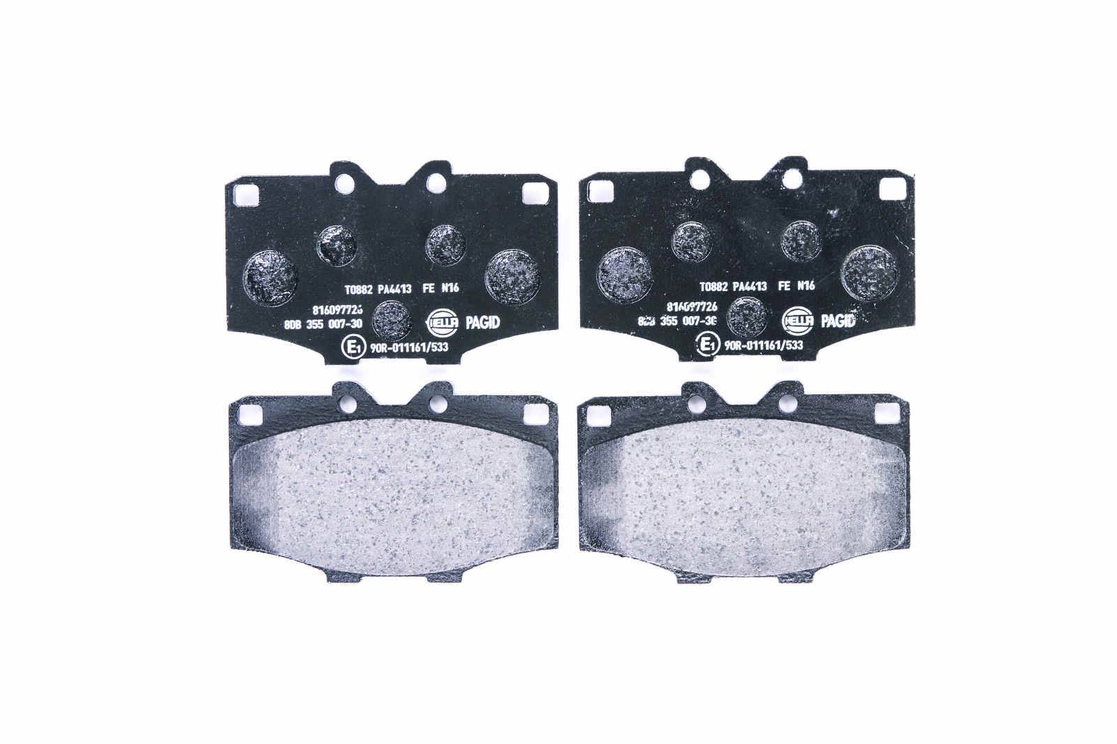 HELLA 8DB 355 007-301 Bremsbelagsatz, SBB