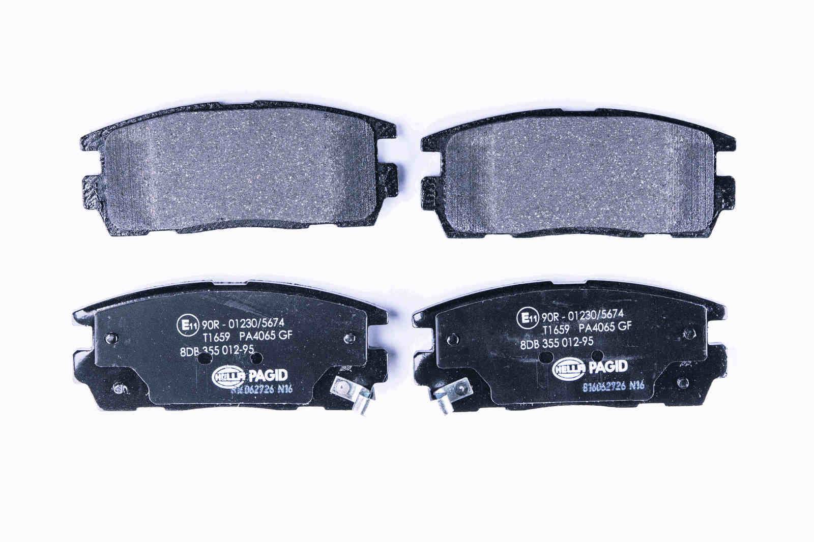 HELLA 8DB 355 012-951 Bremsbelagsatz, SBB