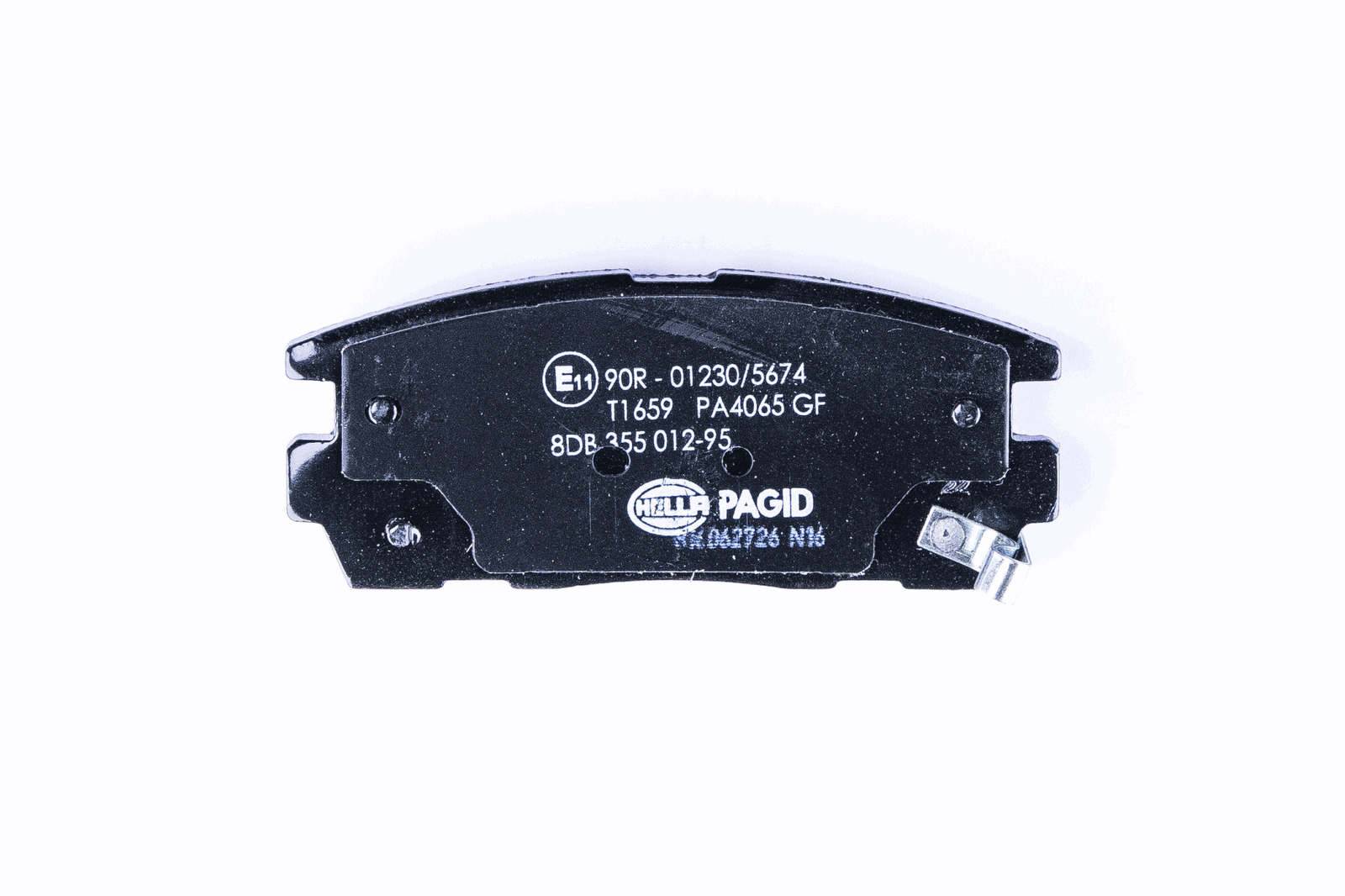 HELLA 8DB 355 012-951 Bremsbelagsatz, SBB