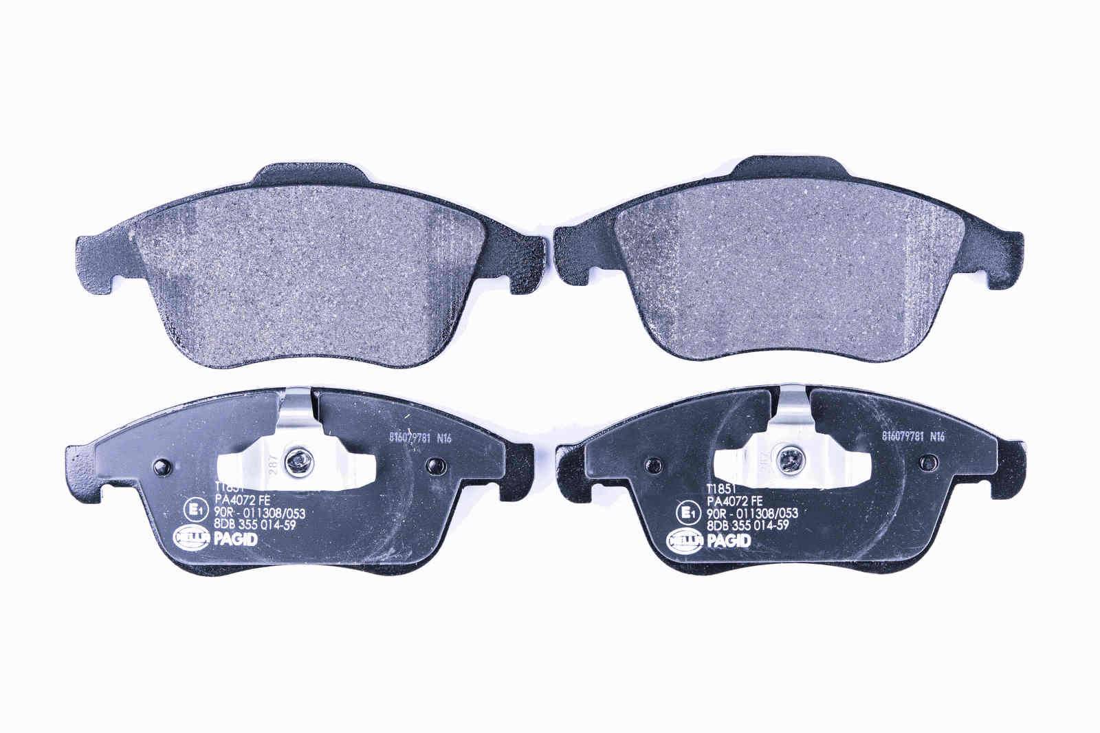 HELLA 8DB 355 014-591 Bremsbelagsatz, SBB