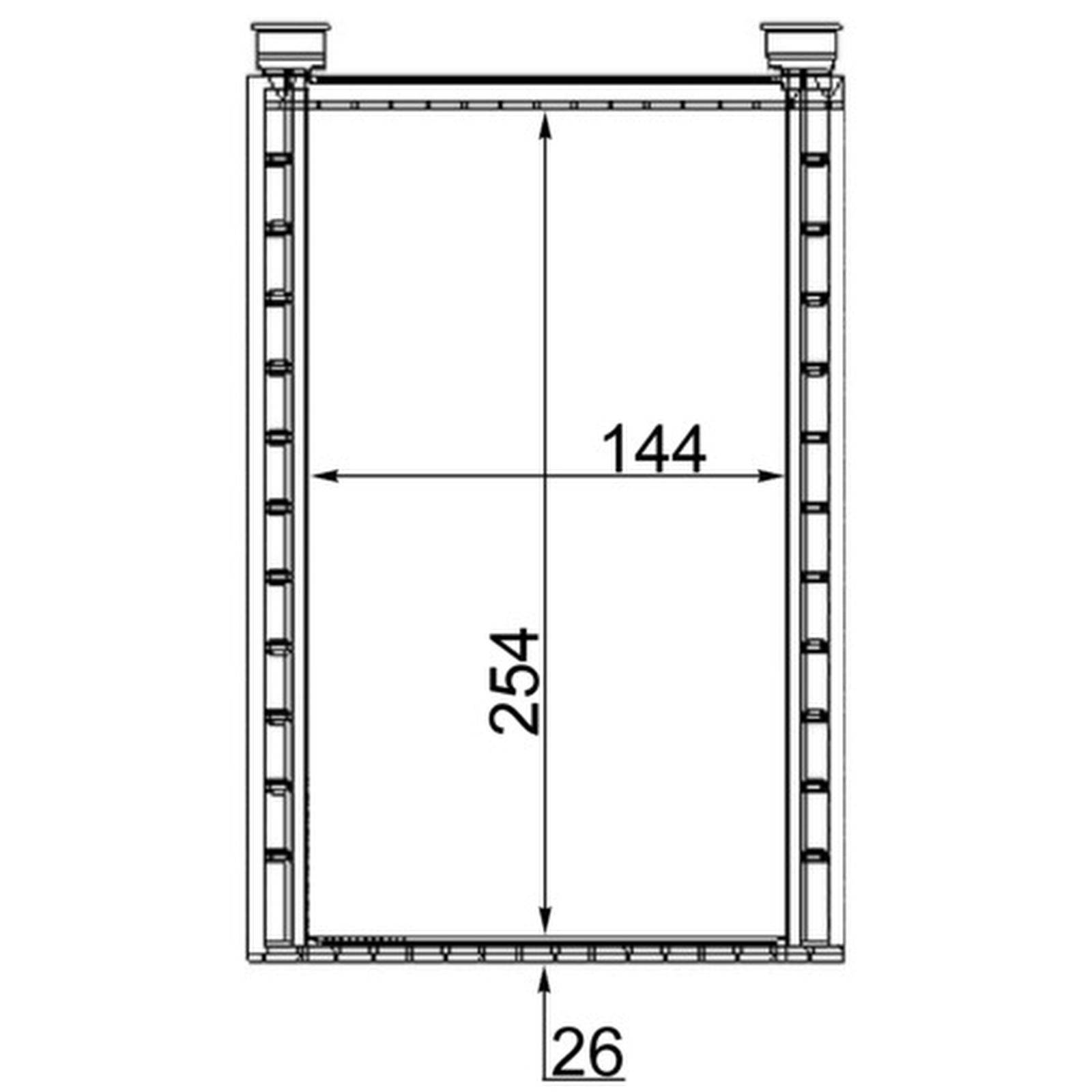 Mahle AH224000S Wärmetauscher, Innenraumheizung