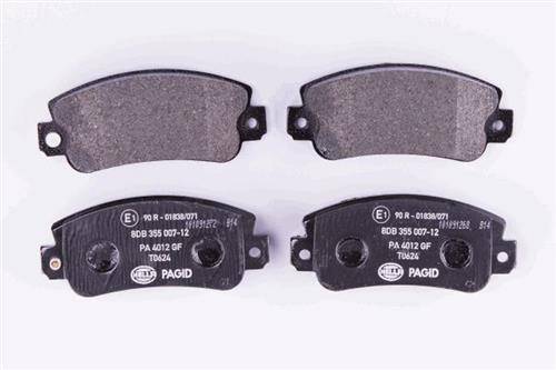 HELLA 8DB 355 007-121 Bremsbelagsatz, SBB