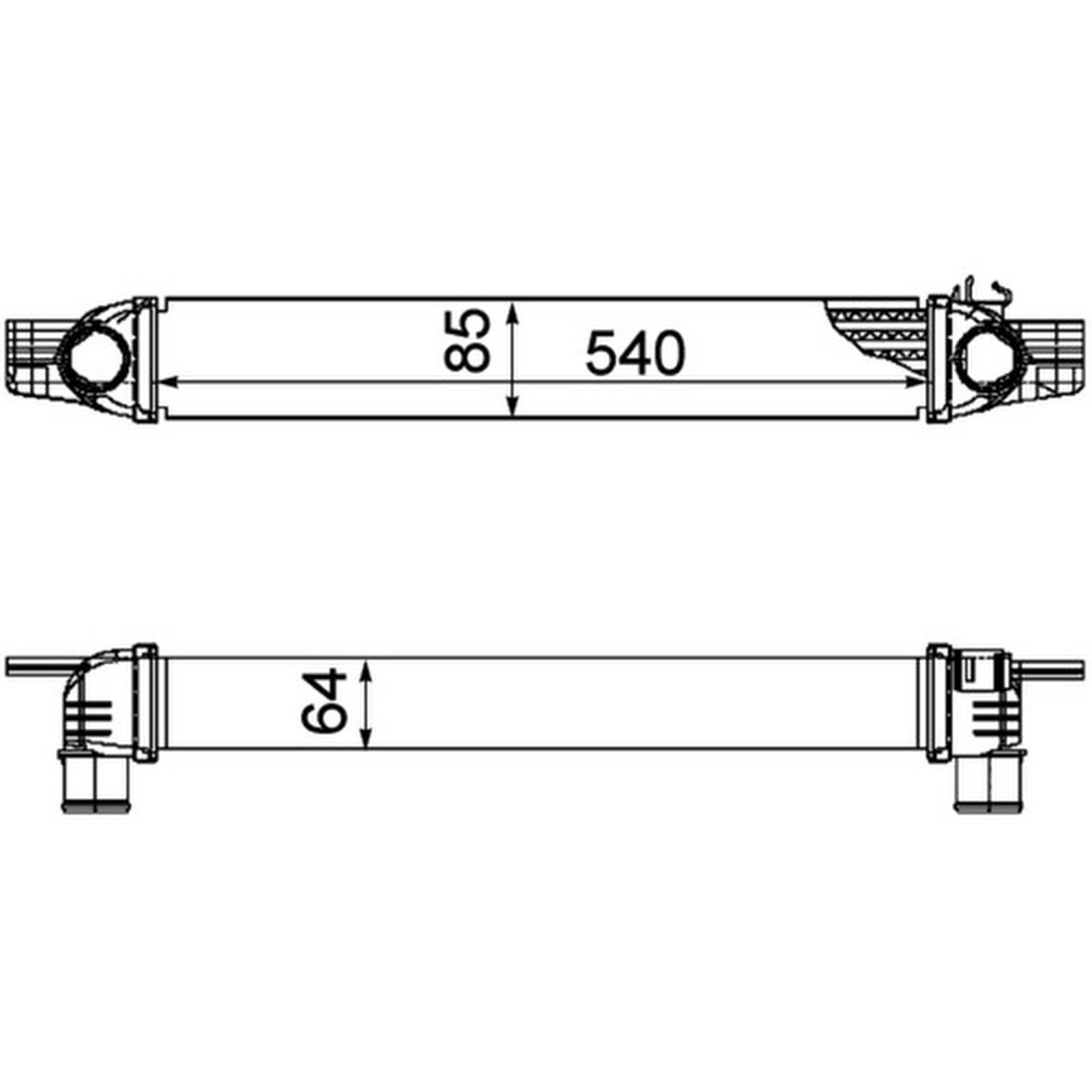 Mahle CI194000P Ladeluftkühler