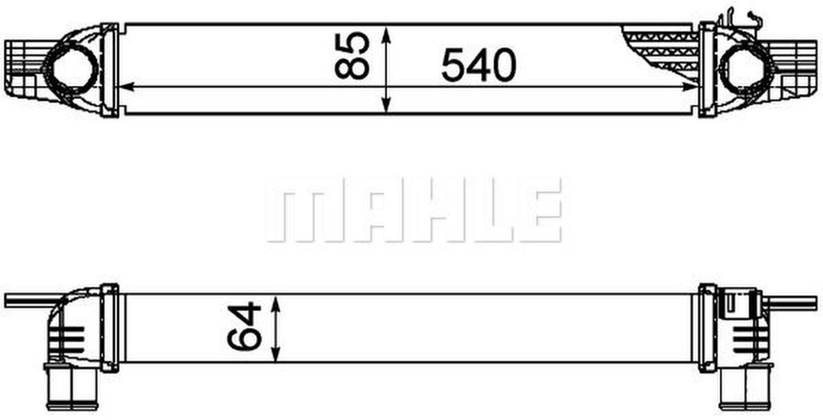Mahle CI194000P Ladeluftkühler