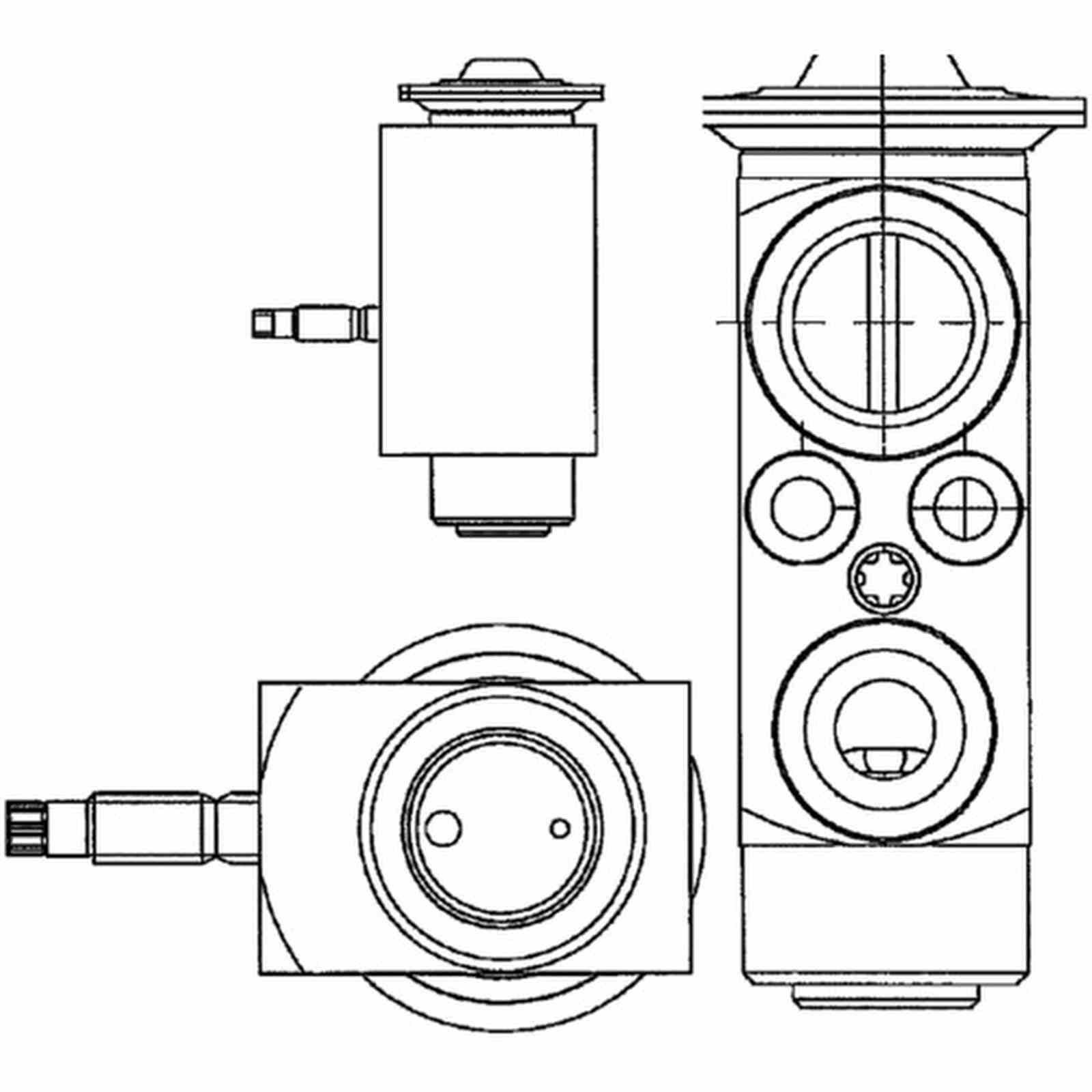 Mahle AVE66000P Expansionsventil, Klimaanlage