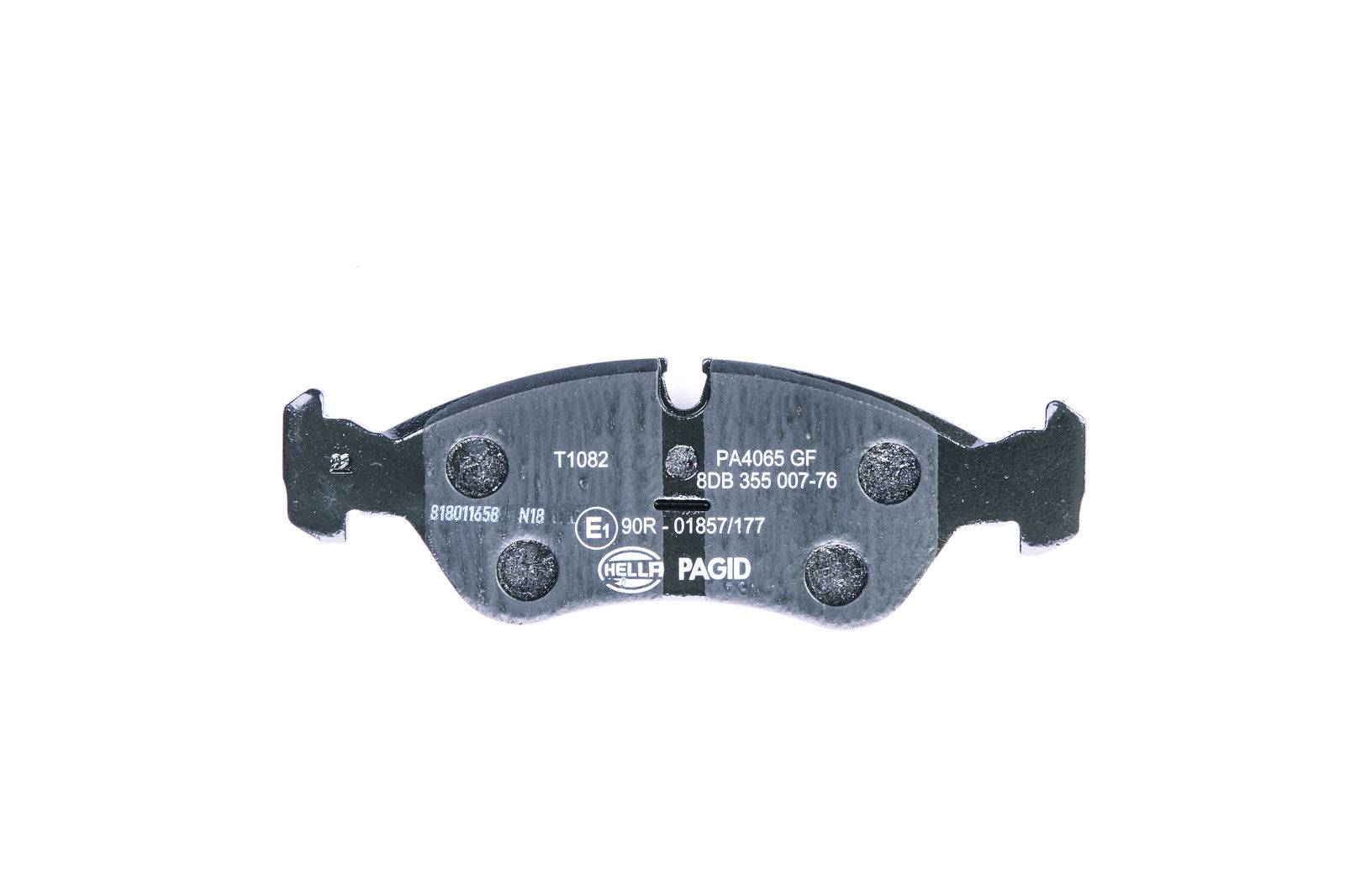HELLA 8DB 355 007-761 Bremsbelagsatz, SBB