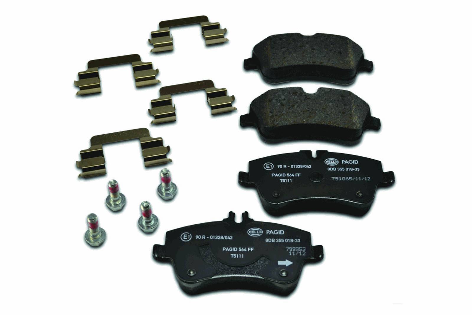HELLA 8DB 355 018-331 Bremsbelagsatz, SBB