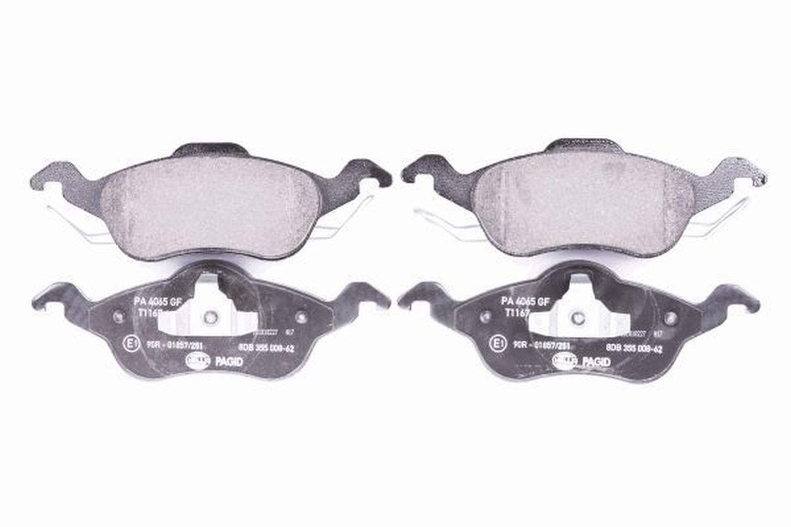 HELLA 8DB 355 008-621 Bremsbelagsatz, SBB
