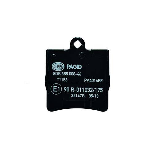 HELLA 8DB 355 008-461 Bremsbelagsatz, SBB