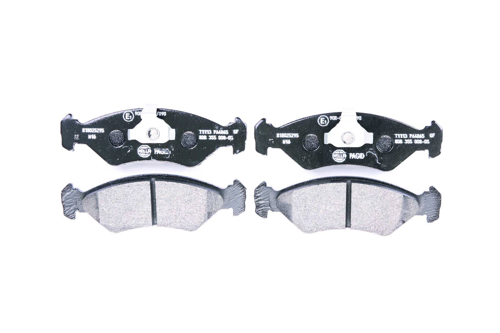 HELLA 8DB 355 008-051 Bremsbelagsatz, SBB
